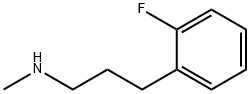 [3-(2-FLUORO-PHENYL)-PROPYL]-METHYL-AMINE Struktur