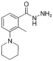 2-METHYL-3-PIPERIDIN-1-YL-BENZOIC ACID HYDRAZIDE Struktur