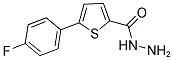 5-(4-FLUOROPHENYL)THIOPHENE-2-CARBOHYDRAZIDE Struktur