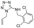 1-ALLYL-N-(2,6-DICHLOROBENZYL)-1H-TETRAZOL-5-AMINE Struktur