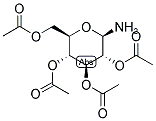 2,3,4,6-TETRA-O-ACETYL-BETA-D-GLUCOPYRANOSYL AMINE Struktur