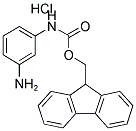 FMOC-BENZENE-1,3-DIAMINE HYDROCHLORIDE Struktur