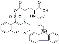 FMOC-GLU(EDANS)-OH Struktur