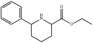 ETHYL 6-PHENYLPIPERIDINE-2-CARBOXYLATE Struktur