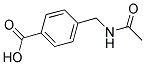 4-[(ACETYLAMINO)METHYL]BENZOIC ACID Struktur