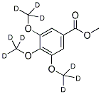 METHYL 3,4,5-TRIMETHOXY-D9-BENZOATE Struktur