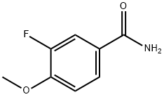 3-FLUORO-4-METHOXYBENZAMIDE Struktur