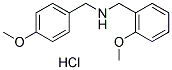 (4-METHOXYBENZYL)-(2-METHOXYBENZYL)-AMINEHYDROCHLORIDE Struktur