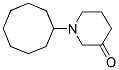 1-CYCLOOCTYL-PIPERIDIN-3-ONE Struktur