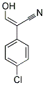 4-CHLORO-ALPHA-(HYDROXYMETHYLENE)BENZENEACETONITRILE Struktur