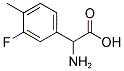 3-FLUORO-4-METHYL-DL-PHENYLGLYCINE Struktur