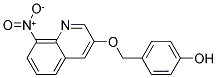 4-(8-NITRO-QUINOLIN-3-YLOXYMETHYL)-PHENOL Struktur