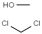 METHANOL:DICHLOROMETHANE Struktur