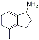 4-METHYL-INDAN-1-YLAMINE Struktur