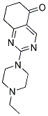 2-(4-ETHYLPIPERAZIN-1-YL)-7,8-DIHYDROQUINAZOLIN-5(6H)-ONE Struktur