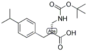 (R)-2-(TERT-BUTOXYCARBONYLAMINO-METHYL)-3-(4-ISOPROPYL-PHENYL)-PROPIONIC ACID Struktur