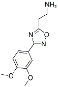 2-[3-(3,4-DIMETHOXY-PHENYL)-[1,2,4]OXADIAZOL-5-YL]-ETHYLAMINE Struktur