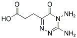 3-(3,4-DIAMINO-5-OXO-4,5-DIHYDRO-1,2,4-TRIAZIN-6-YL)PROPANOIC ACID Struktur