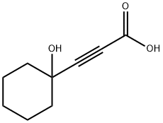 3-(1-HYDROXYCYCLOHEXYL)-2-PROPYNOIC ACID Struktur