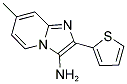 7-METHYL-2-THIEN-2-YLIMIDAZO[1,2-A]PYRIDIN-3-AMINE Struktur