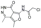 2-CHLORO-N-(1,7-DIMETHYL-4-OXO-3,4-DIHYDROFURO[3,4-D]PYRIDAZIN-5-YL)ACETAMIDE Struktur