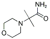 2-METHYL-2-(4-MORPHOLINYL)PROPANAMIDE Struktur