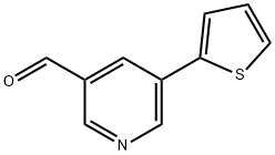 5-(2-THIENYL)NICOTINALDEHYDE Struktur