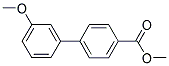 METHYL 3'-METHOXY[1,1'-BIPHENYL]-4-CARBOXYLATE Struktur