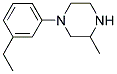 1-(3-ETHYLPHENYL)-3-METHYLPIPERAZINE Struktur