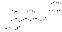 N-BENZYL-1-[6-(2,4-DIMETHOXYPHENYL)PYRIDIN-2-YL]METHANAMINE Struktur