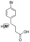 (S)-4-AMINO-4-(4-BROMOPHENYL)BUTANOIC ACID Struktur