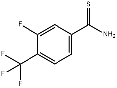 3-FLUORO-4-(TRIFLUOROMETHYL)BENZENECARBOTHIOAMIDE price.