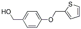 (4-(THIEN-2-YLMETHOXY)PHENYL)METHANOL Struktur