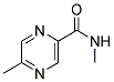 5-METHYL-PYRAZINE-2-CARBOXYLIC ACID METHYLAMIDE Struktur