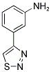 3-(1,2,3-THIADIAZOL-4-YL)PHENYLAMINE Struktur