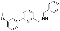 N-BENZYL(6-(3-METHOXYPHENYL)PYRIDIN-2-YL)METHANAMINE Struktur