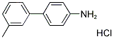 3'-METHYL [1,1'-BIPHENYL]-4-AMINE HYDROCHLORIDE Struktur