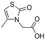 (4-METHYL-2-OXO-1,3-THIAZOL-3(2H)-YL)ACETIC ACID Struktur