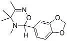 6-(1,3-BENZODIOXOL-5-YL)-3,4,4,5-TETRAMETHYL-5,6-DIHYDRO-4H-1,2,5-OXADIAZINE Struktur