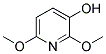 2,6-DIMETHOXY-3-PYRIDINOL Struktur