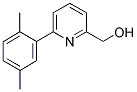 [6-(2,5-DIMETHYLPHENYL)PYRIDIN-2-YL]METHANOL Struktur