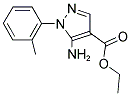 ETHYL 5-AMINO-1-O-TOLYL-1H-PYRAZOLE-4-CARBOXYLATE Struktur