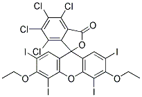 ROSE BENGAL, ETHYL ESTER Struktur