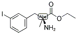 ALANINE, 3-(M-IODOPHENYL)-2-METHYL, ETHYL ESTER Struktur