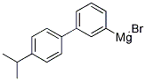 3-(4-ISOPROPYLPHENYL)PHENYLMAGNESIUM BROMIDE Struktur