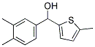 3,4-DIMETHYLPHENYL-(5-METHYL-2-THIENYL)METHANOL Struktur