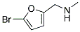 1-(5-BROMO-2-FURYL)-N-METHYLMETHANAMINE Struktur
