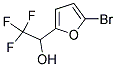 1-(5-BROMO-2-FURYL)-2,2,2-TRIFLUOROETHANOL Struktur