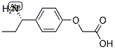 2-[4-((1S)-1-AMINOPROPYL)PHENOXY]ACETIC ACID Struktur