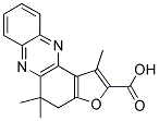 1,5,5-TRIMETHYL-4,5-DIHYDROFURO[3,2-A]PHENAZINE-2-CARBOXYLIC ACID Struktur